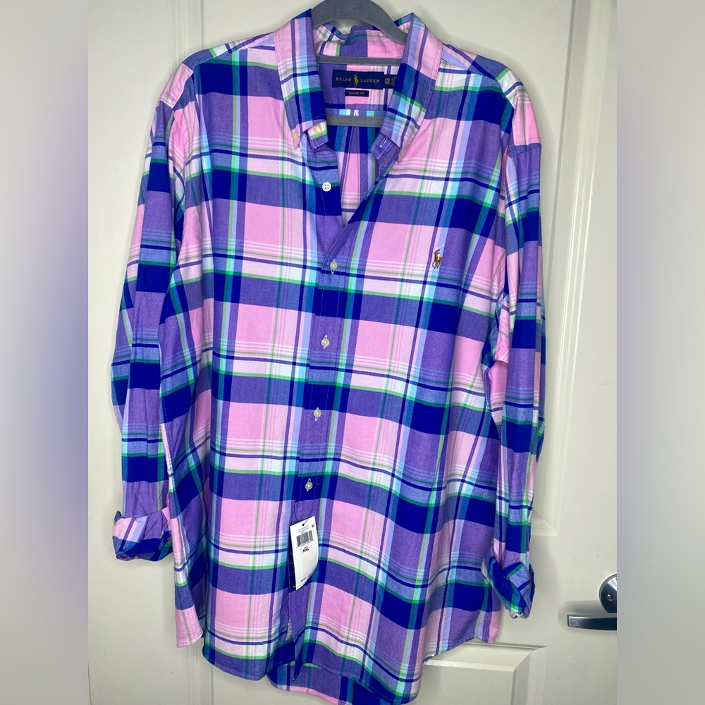 Ralph Lauren Plaid Long Sleeve Shirt